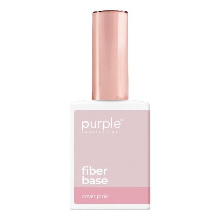 Fiber Base Purple Professional Cover Pink 15 ml -Basi e Top Coat -Purple Professional