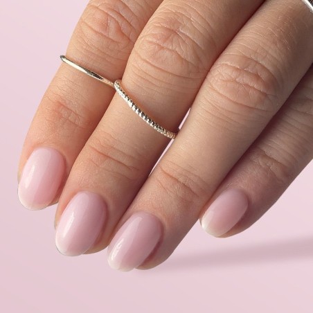 Purple Professional Elastic Base Milky Rose 15ml -Bases y Top Coats -Purple Professional