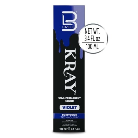 KRAY Tinte semipermanente con aloe vera - Violeta -Direct coloring dyes -L3vel3