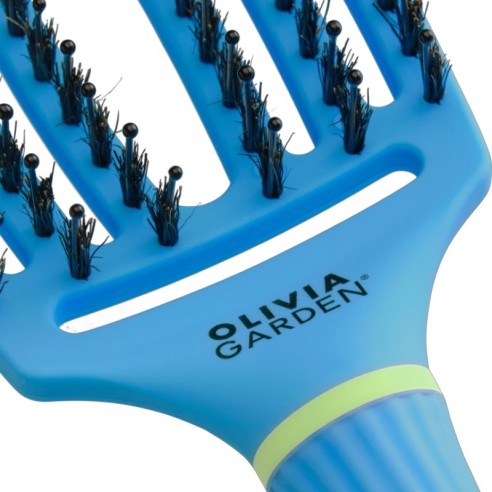 Olivia Garden Fingerbrush Inner Child Turbo Blue -Brushes -Olivia Garden