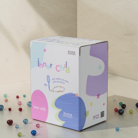Conjunto de 8 escovas Fingerbrush Olivia Garden Inner Child -Pincéis -Olivia Garden 2