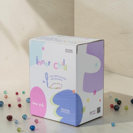 Fingerbrush Olivia Garden , espositore interno per bambini, 8 spazzolini -Spazzole -Olivia Garden