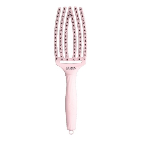 Cepillo Fingerbrush Combo Medium Rosa Olivia Garden -Brosses -Olivia Garden