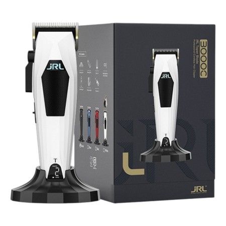 JRL 3000C Taper Blade White Clipper -Hair Clippers, Trimmers and Shavers -JRL 2