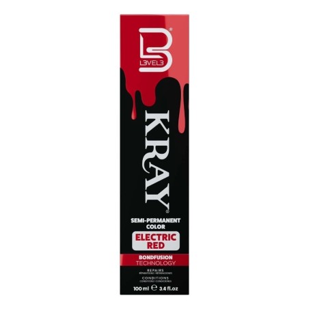 KRAY Tinte semipermanente con aloe vera - Electric Red -Tintes de coloración directa -L3vel3