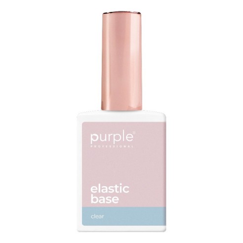 Elastic Base Purple Professional Clear 15 ml -Basi e Top Coat -Purple Professional