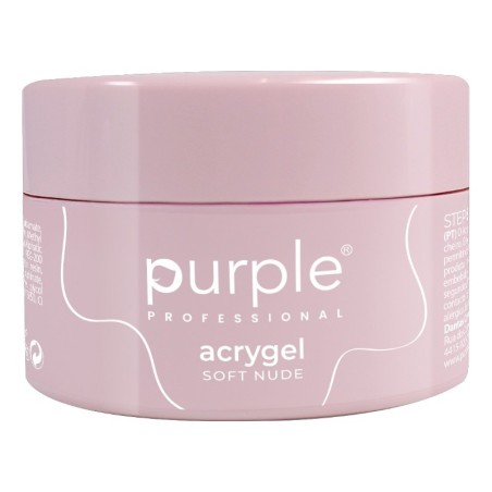 Purple Professional Acrygel Soft Nude 50 g -Nagelmodellage und Nagelverlängerung -Purple Professional
