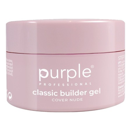 Gel de construction Purple Professional Cover Nude 50 g -Construction et extension des ongles -Purple Professional