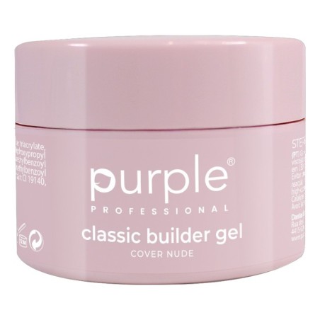 Gel de construction Purple Professional Cover Nude 15 g -Construction et extension des ongles -Purple Professional