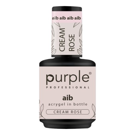 Purple Professional AIB Acrygel em Frasco Cream Rose 15ml -Gel e acrílico -Purple Professional