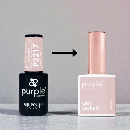 Purple Professional Gel Polish P.050 Dash -Semipermanenter Emaille -Purple Professional
