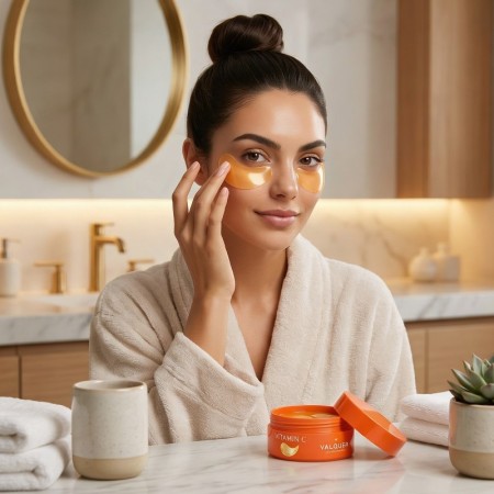 Cerotti oculari Valquer alla vitamina C, 60 pezzi -Creme e sieri -Valquer 2