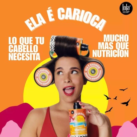 Lola Cosmetics Ela É Carioca Nährendes Revitalisierendes Shampoo 500ml -Shampoos -Lola Cosmetics