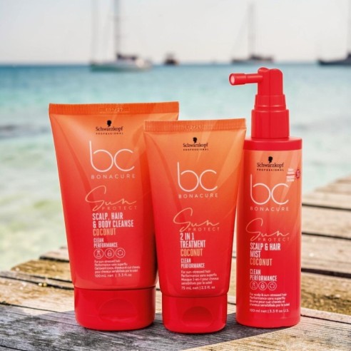 Schwarzkopf BC Sun Protect Pack Solar + Neceser -Productos peluquería -Schwarzkopf