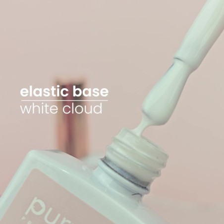 Elastic Base Purple Professional White Cloud , 15 ml -Basi e Top Coat -Purple Professional
