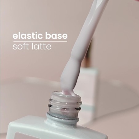 Elastic Base Purple Professional Soft Latte 15 ml -Basi e Top Coat -Purple Professional