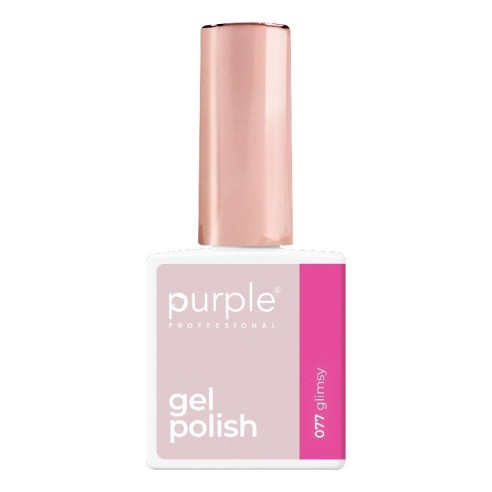 Purple Professional Esmalte Gel P.077 Glimsy -Esmalte semi permanente -Purple Professional