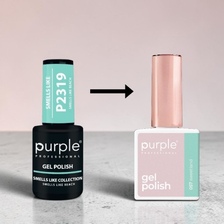 Purple Professional Gel Polish P.057 Sweetland -Semipermanenter Emaille -Purple Professional