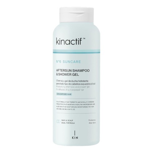 KINACTIF N.6 SUNCARE Shampoo e Gel Doccia Doposole 2 in 1 300ml -Shampoo -KIN Cosmetics