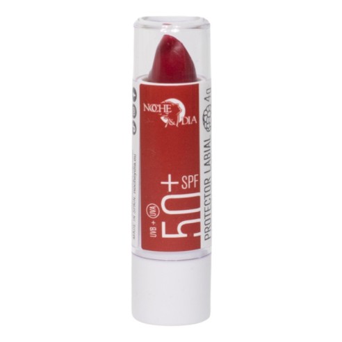 Noche & Día Protector Labial Frutos Rojos SPF 50+ 4g -Solares -Noche & Día