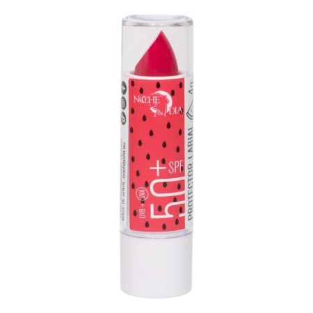 Protetor labial Noche & Día com aroma de melancia, FPS 50+, 4g -solar -Noche & Día
