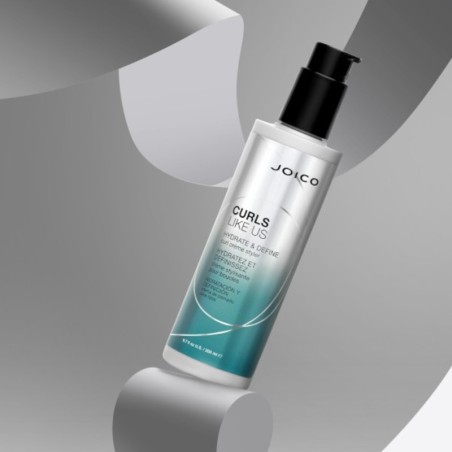 Creme hidratante e definidor de cachos JOICO Curls Like Us 200ml -Ceras, pomadas e gomas -JOICO