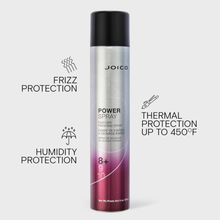 JOICO Power Spray Laca de Fijación Extra Fuerte 345ml -Lacas y sprays de fijación -JOICO