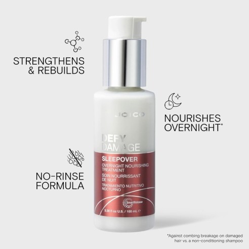 JOICO Defy Damage Sleepover Repairing Night Treatment 100ml -Haarbehandlungen -JOICO