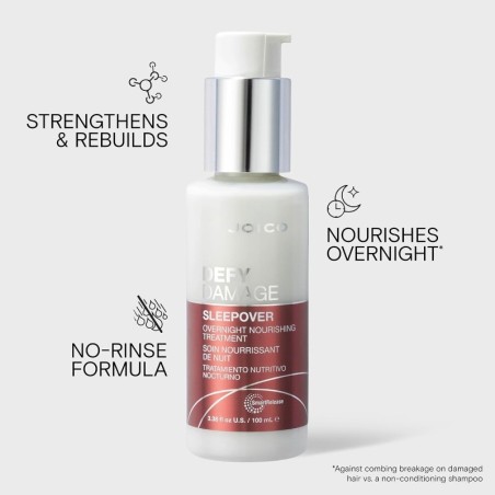 JOICO Defy Damage Sleepover Repairing Night Treatment 100ml -Haarbehandlungen -JOICO
