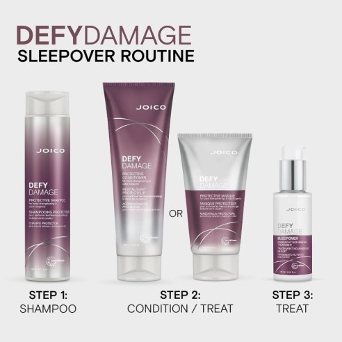JOICO Defy Damage Sleepover Trattamento Notte Riparatore 100ml -Trattamenti per capelli -JOICO