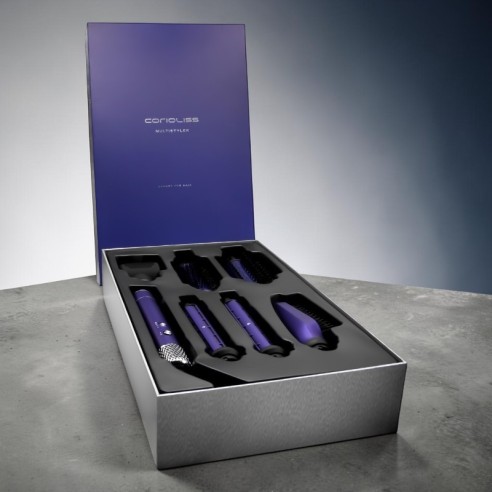 Asciugacapelli e styler professionale Corioliss Multistyler Blue 6 in 1 -asciugacapelli -Corioliss