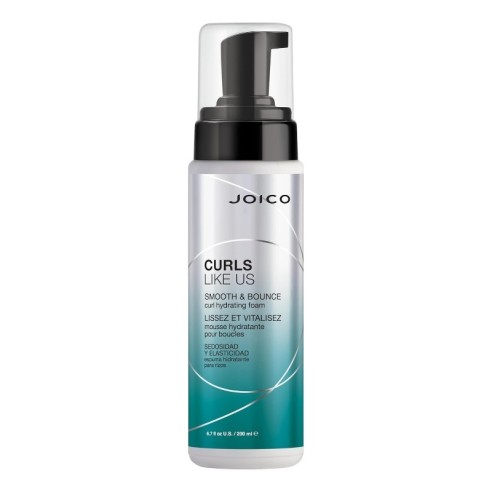 JOICO Curls Like Us Smooth & Bounce Espuma Hidratante para Cachos 200ml -Espumas -JOICO
