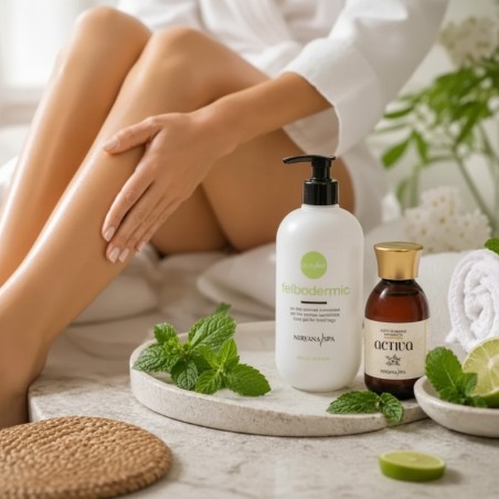 Nirvana BodyFeel Felbodermic Gel Frío Piernas Cansadas 500ml -Cremas tonificantes y moldeadoras -Nirvana Spa