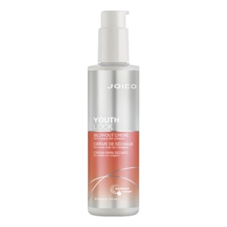 JOICO YouthLock Anti-Frizz Blowout Creme 177 ml -Wärmeschutz -JOICO