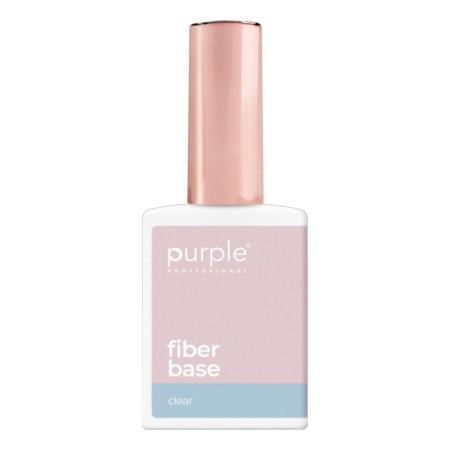 Purple Professional Fiber Base Clear 15ml -Bases y Top Coats -Purple Professional
