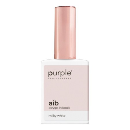 Acrygel Purple Professional AIB Acrygel in bottle Milky White de 15 ml -Gel et Acrylique -Purple Professional