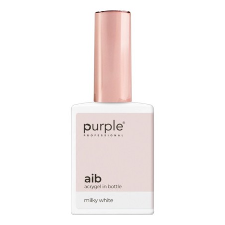 Acrygel Purple Professional AIB Acrygel in bottle Milky White de 15 ml -Gel et Acrylique -Purple Professional