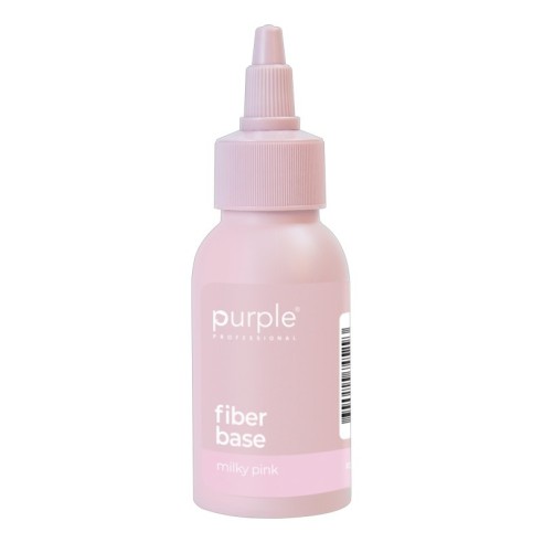 Purple Professional Fiber Base Milky Pink 60ml -Grund- und Decklacke -Purple Professional