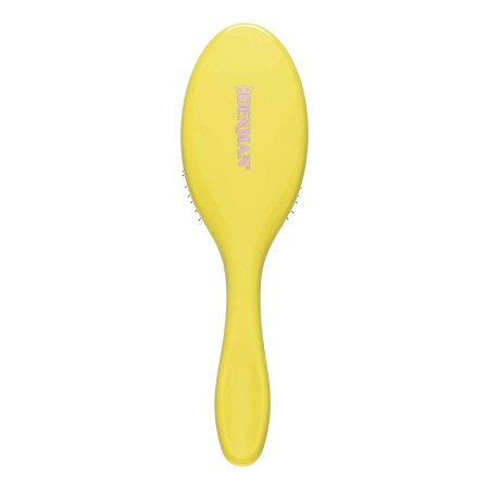 Escova desembaraçante Denman D93 Tangle Tamer, cor amarela suave -Pincéis -Denman 2