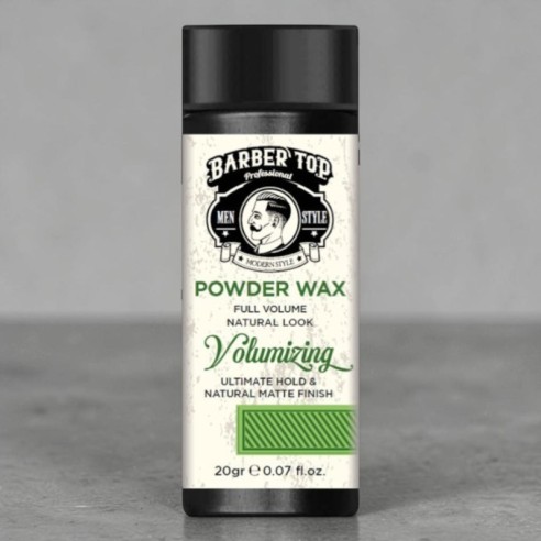 Powder Wax volumizzante Barber Top 20 g -Cere, Pomate e Gomme -Barber Top