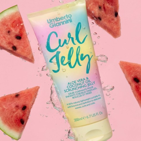 Umberto Giannini Mini Curls Lockendefinierendes Gel 200 ml -Wachse, Pomaden und Gele -Umberto Giannini