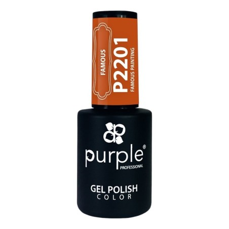 Vernis Gel P2201 Violet « Famous Painting Purple -Vernis semi-permanents -Purple Professional