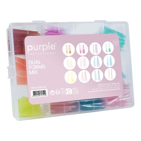 Dual Forms F1 Mix Purple Professional 296 unidades -Ferramentas e Acessórios -Purple Professional