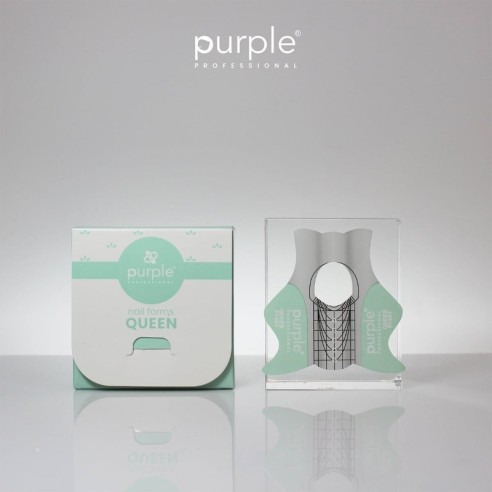 Cartine per Ricostruzione Unghie Queen Purple Professional 100 pz -Strumenti e Accessori -Purple Professional