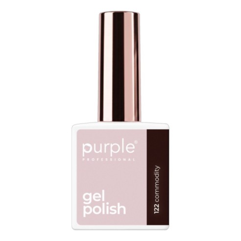 Purple Professional Esmalte Gel P.122 Commodity -Esmaltes semipermanentes -Purple Professional