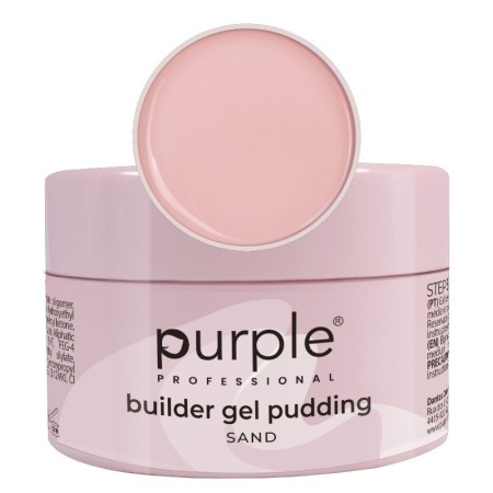 Purple Professional Builder Gel Pudding Sand 50g -Construção e Extensão de Unhas -Purple Professional 2