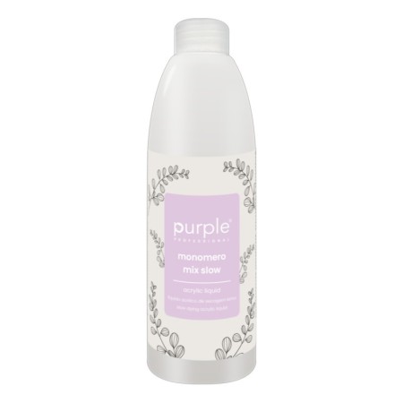 Monómero Blend Mix Slow Purple Professional 250 ml -Construção e Extensão de Unhas -Purple Professional
