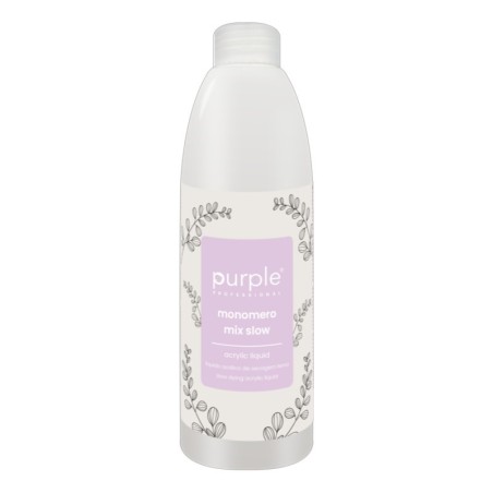 Monomero Blend Mix Slow Purple Professional 250ml -Nail Building and Extensions -Purple Professional