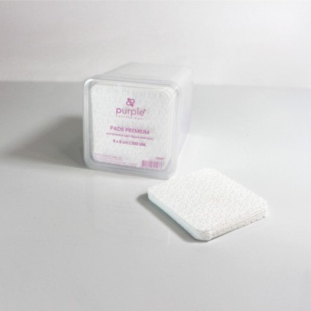 Lint-Free Microperforated Nail Pads Purple Professional 200 pcs -Nail Tools & Accessories -Purple Professional