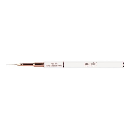 Pinceau Nail Art pour Traits Fins N.000 Purple Professional -Outils et accessoires -Purple Professional